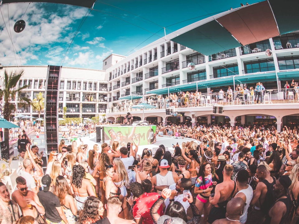 Ibiza Rocks pool party 2024