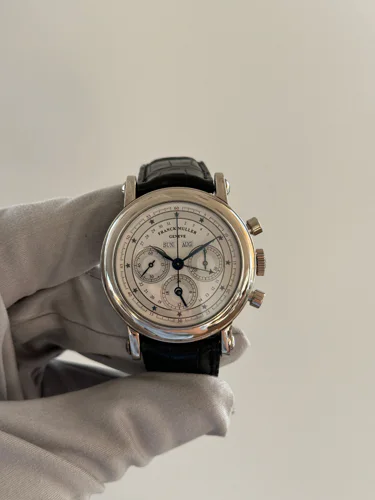 Franck Muller Master Calendar Chronograph White Gold