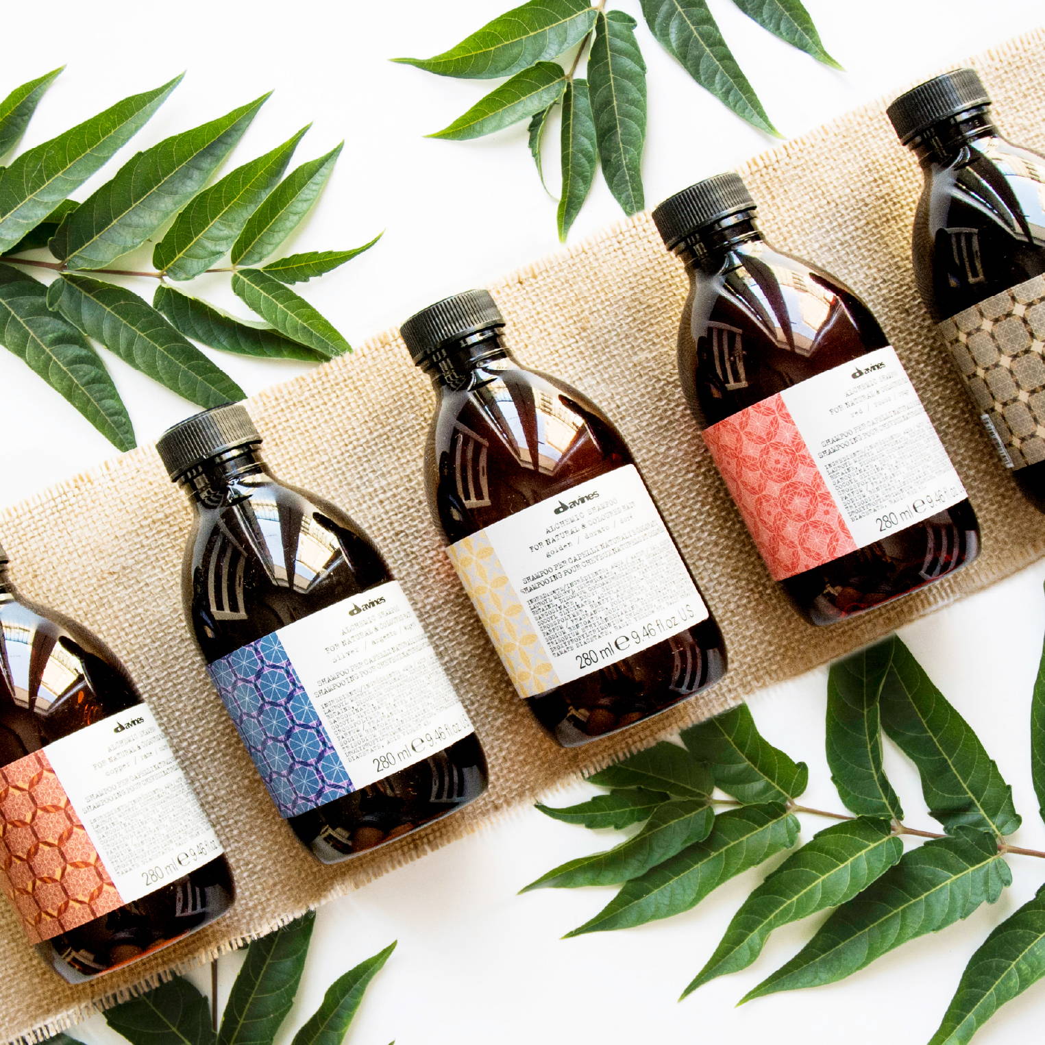 Davines hair model