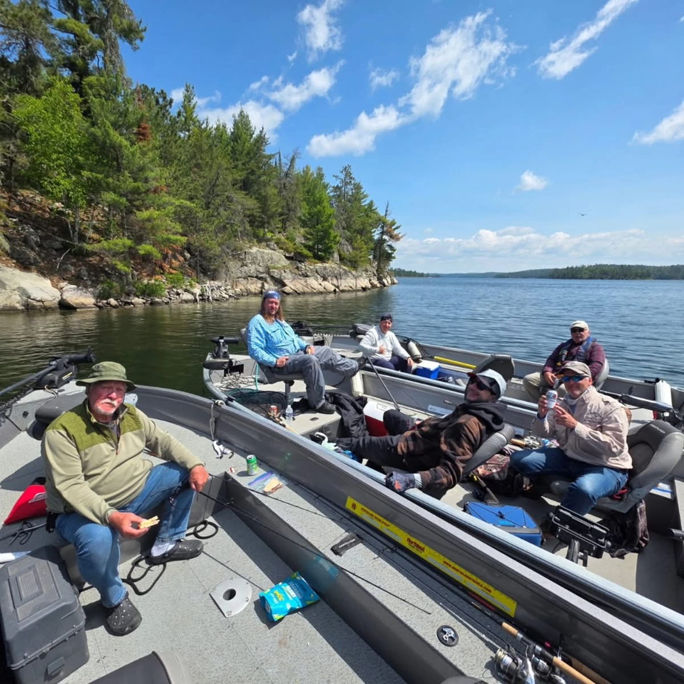 Corporate group at Muskie Bay Resort