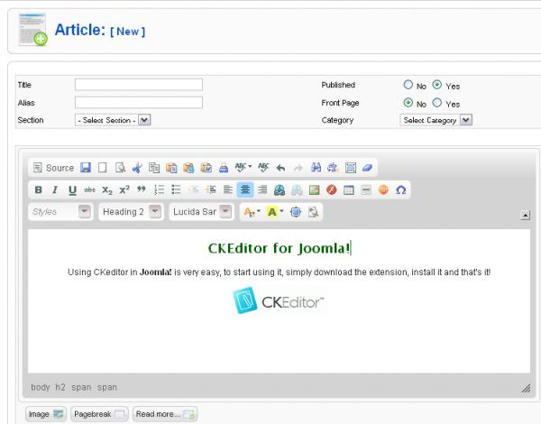 CKEditor - полноценный редактор без "глюков"
