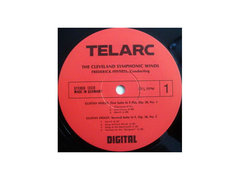 ★Audiophile★ Telarc / FENNELL, - Holst Suite No 1 & 2, MINT!