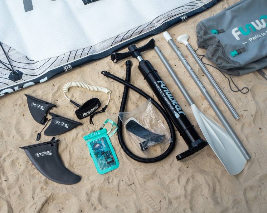 Funwater stand up paddle boards for adults are best selling in Canada inflatable SUP boards