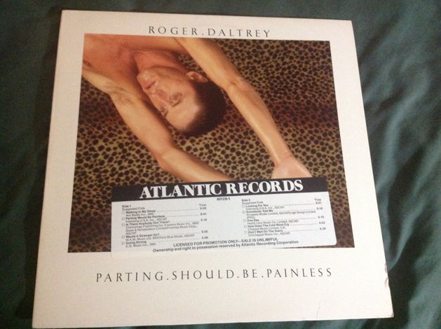 Roger Daltrey - Parting Should Be Painless Atlantic Rec...
