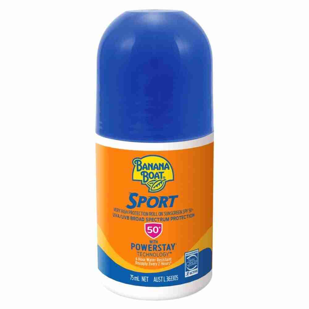 Banana Boat SPF 50+ Sport Roll On 75ml