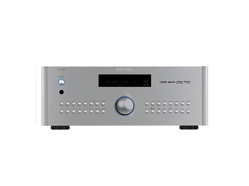 Rotel RSX-1550 Silver - Official Factory Recertified Unit