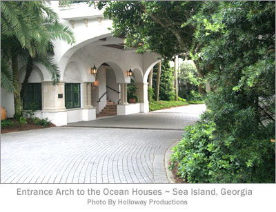 Entrance Arch to the Ocean Houses - Sea Island, Georgia