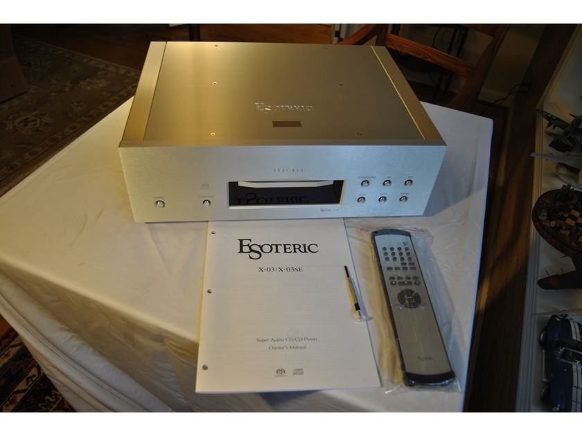 Esoteric X-03 SE SACD/CD Player