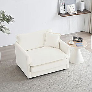 White Lounge Chair