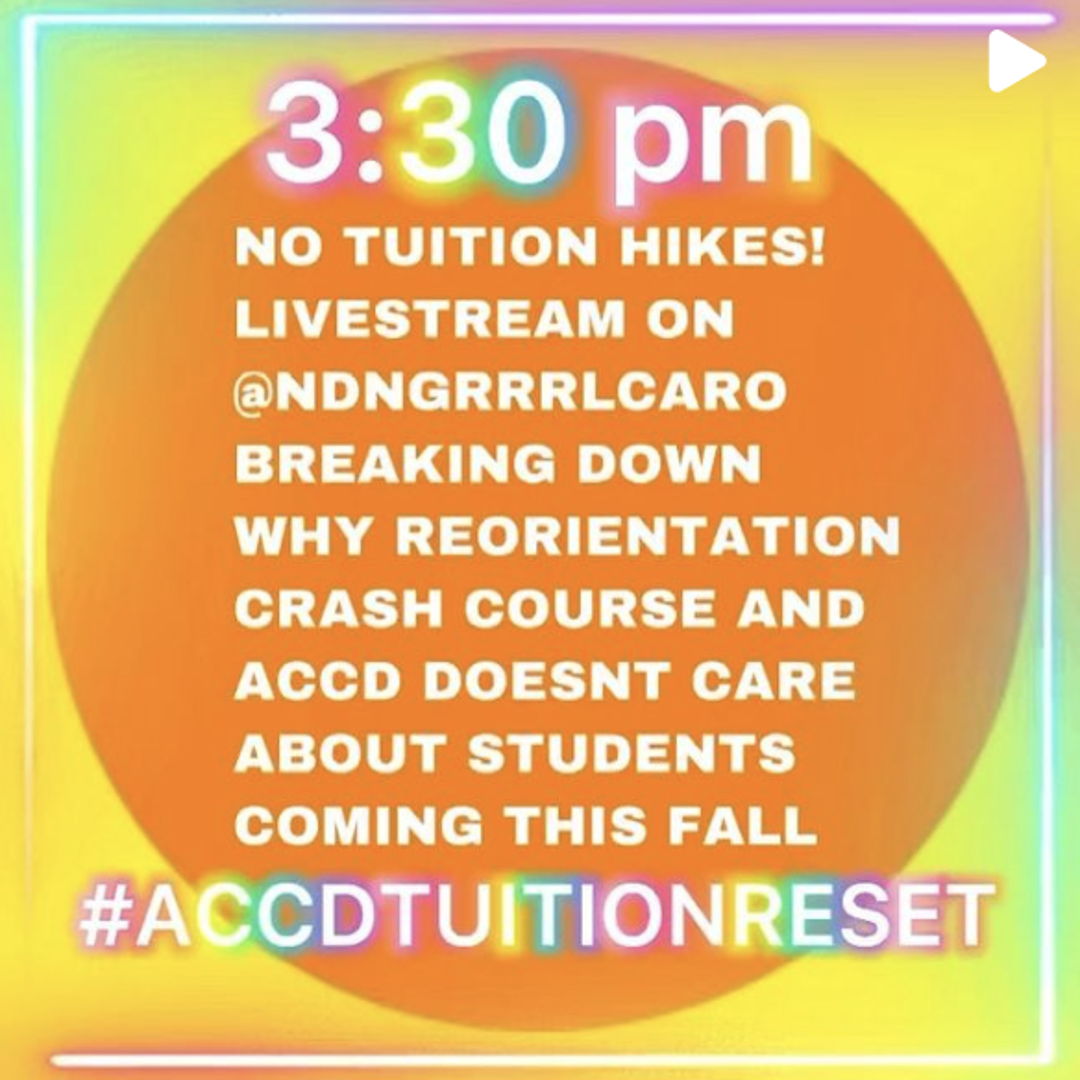 Image of #ACCDTUITIONRESET