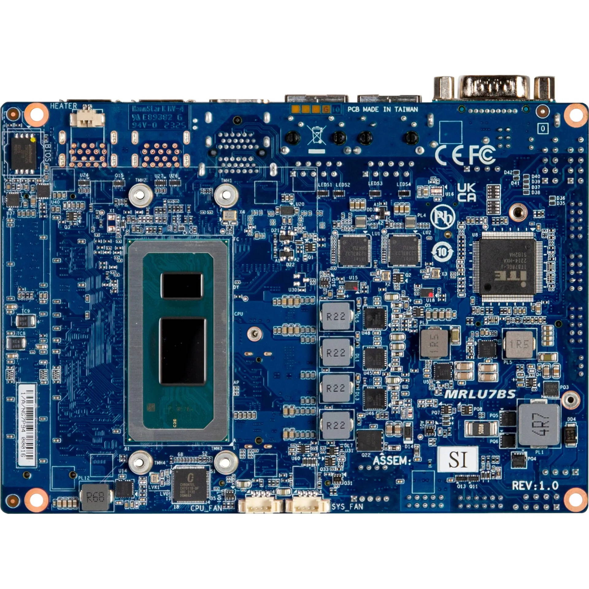 ภาพตัวอย่าง SBC บอร์ดภายใน