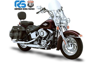 2006 HARLEY-DAVIDSON FLSTC HERITAGE SOFTAIL CLASSIC (TWO-TONE) motorcycle for rent near Carlsbad, CA