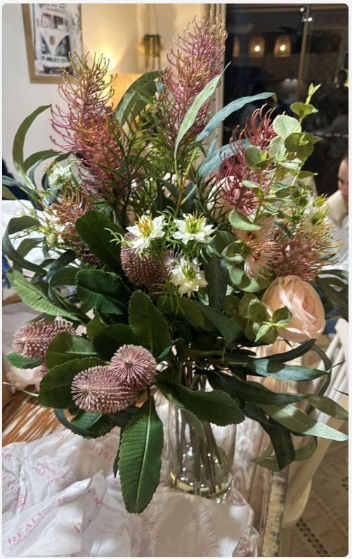 Large Native Arrangement in Pinks, Set in Water - Realistic Artificial Flowers - Image 3