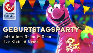 geburtstagsparty mit allem drum dran