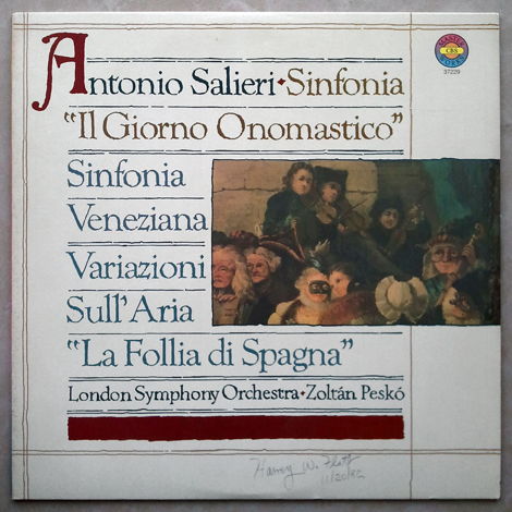 CBS/Salieri - Symphonies "Il Giorno onomastico" & "La V...