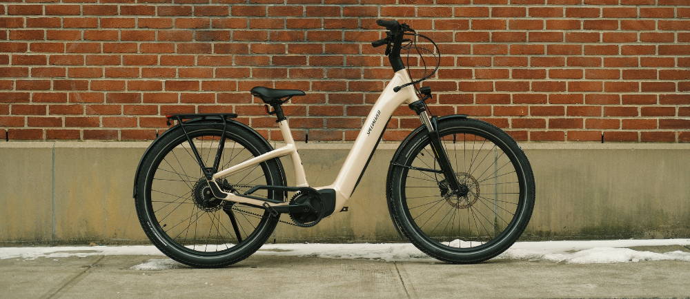 A Specialized e-Bike in an Urban setting