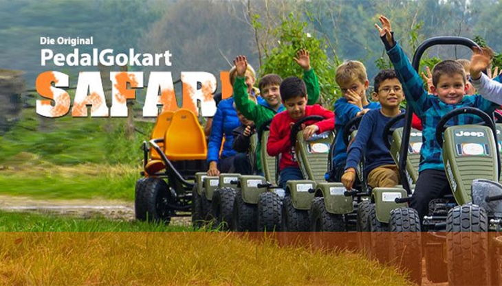 gokart team kinderevents safari tour