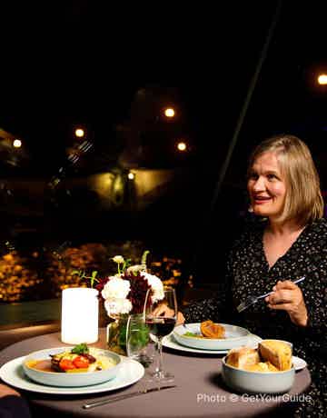 Enjoy an all-inclusive à-la-carte dinner