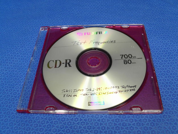 Audio Test Tones CD Set Up Disc Calibration - A must ha...
