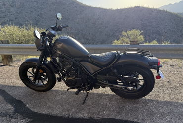 2021 HONDA REBEL 500 ABS SE motorcycle for rent near Tucson, AZ