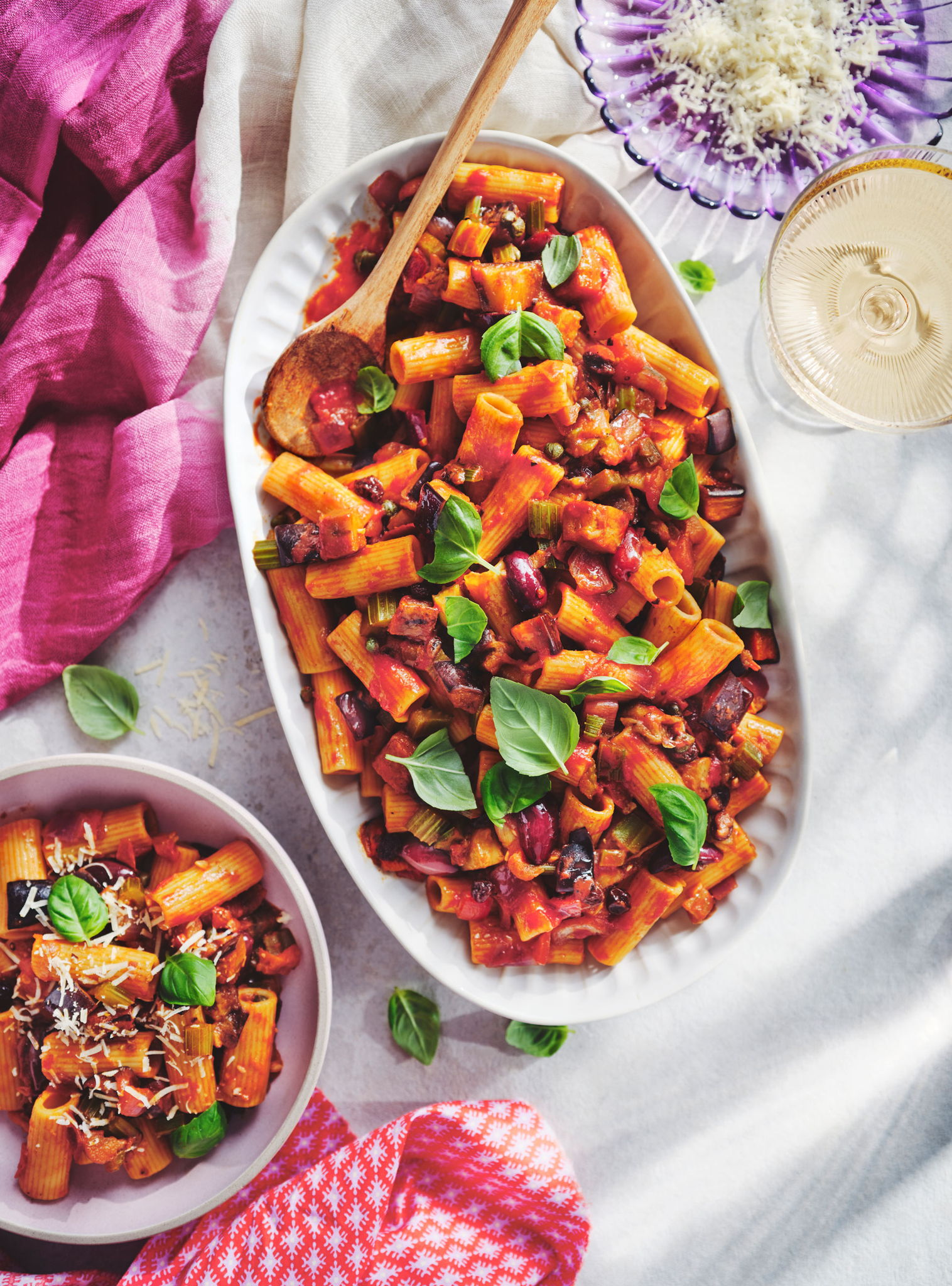 Rigatoni with Caponata | RICARDO