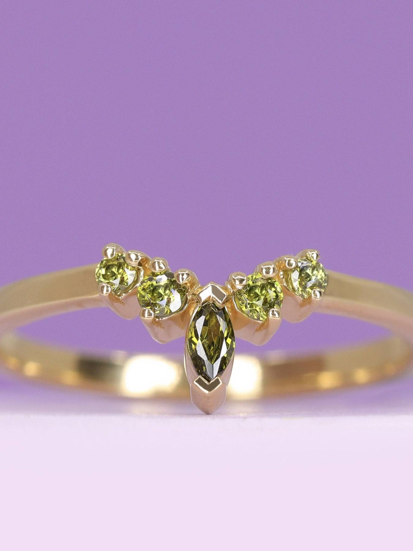 Sapphire wedding ring