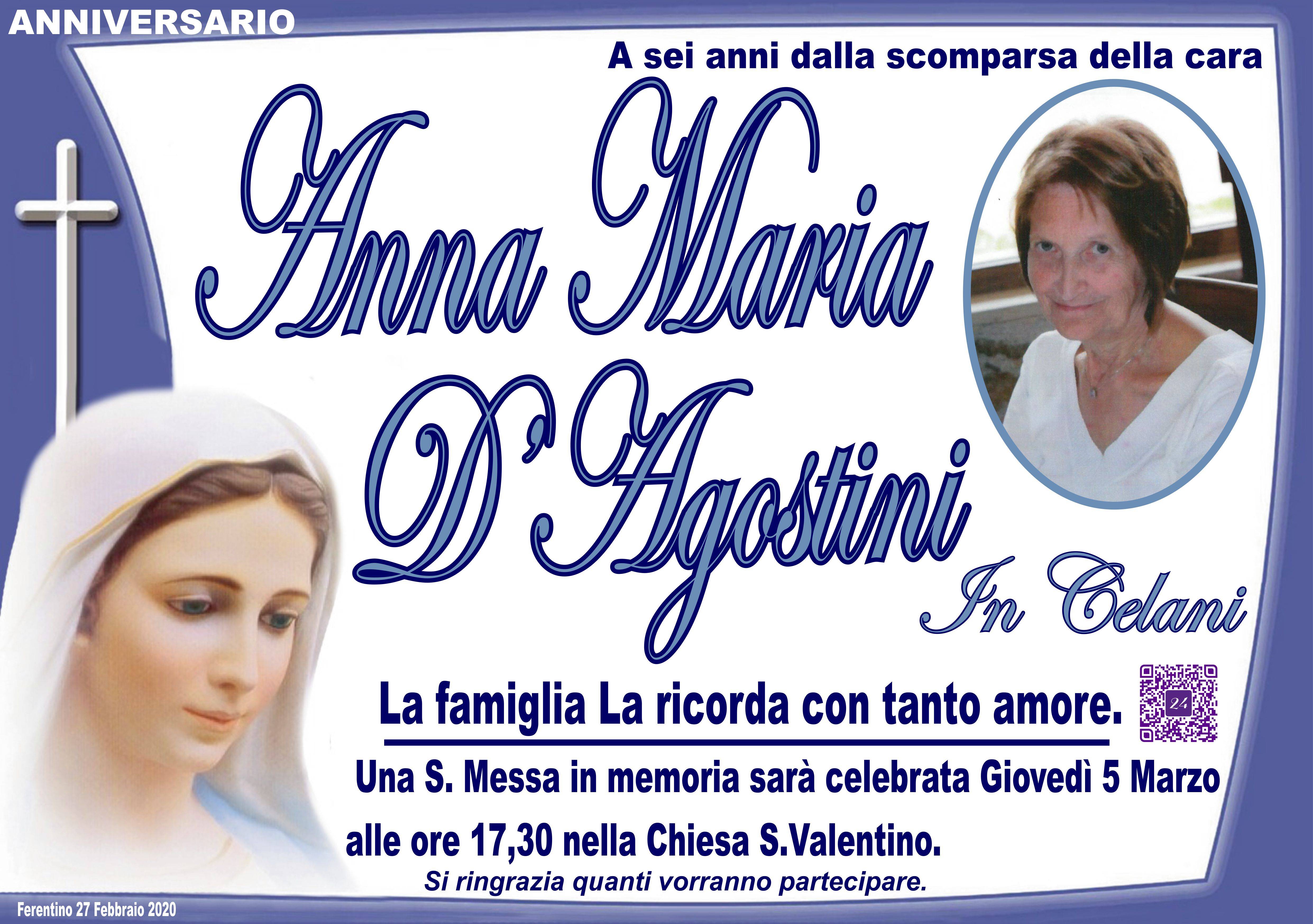 Anna Maria D'Agostini