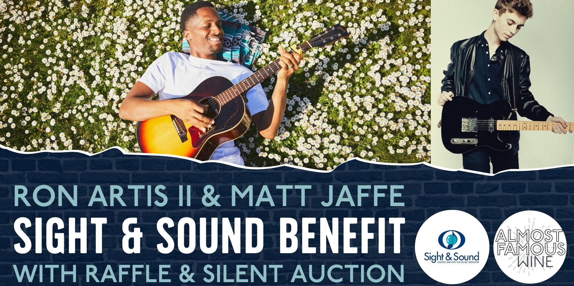 Sight & Sound Benefit Show with Ron Artis II and Matt Jaffe promotional image
