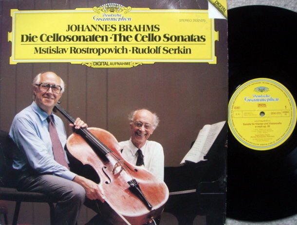 DG Digital / Brahms Cello Sonatas, - ROSTROPOVICH/SERKI...