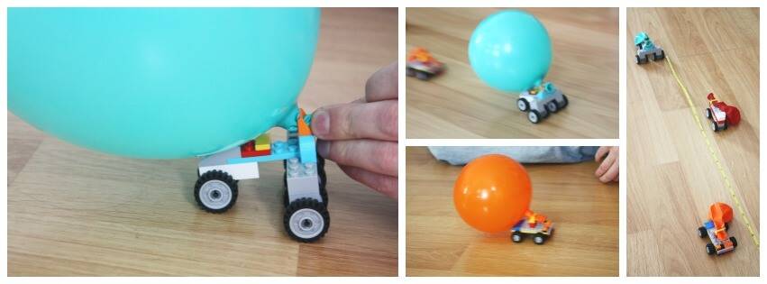 Lego Balloon Cars