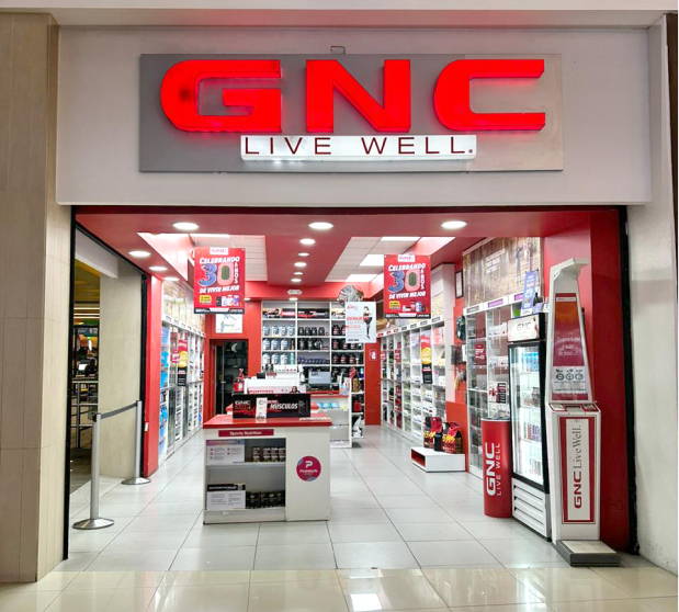 fachada tienda GNC