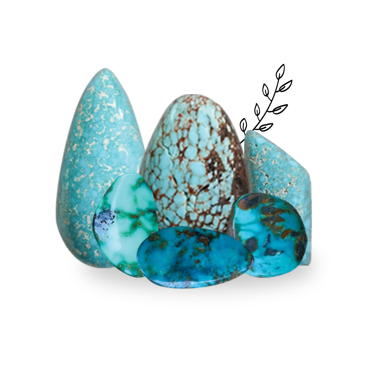 Turquoise gemstone