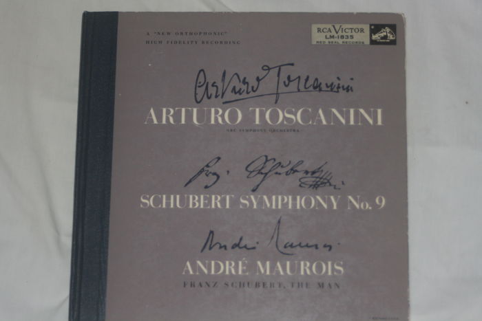 Arturo Toscanini - Shubert Symphony No. 9 RCA Victor LM...