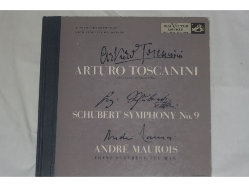 Arturo Toscanini - Shubert Symphony No. 9 RCA Victor LM-1835