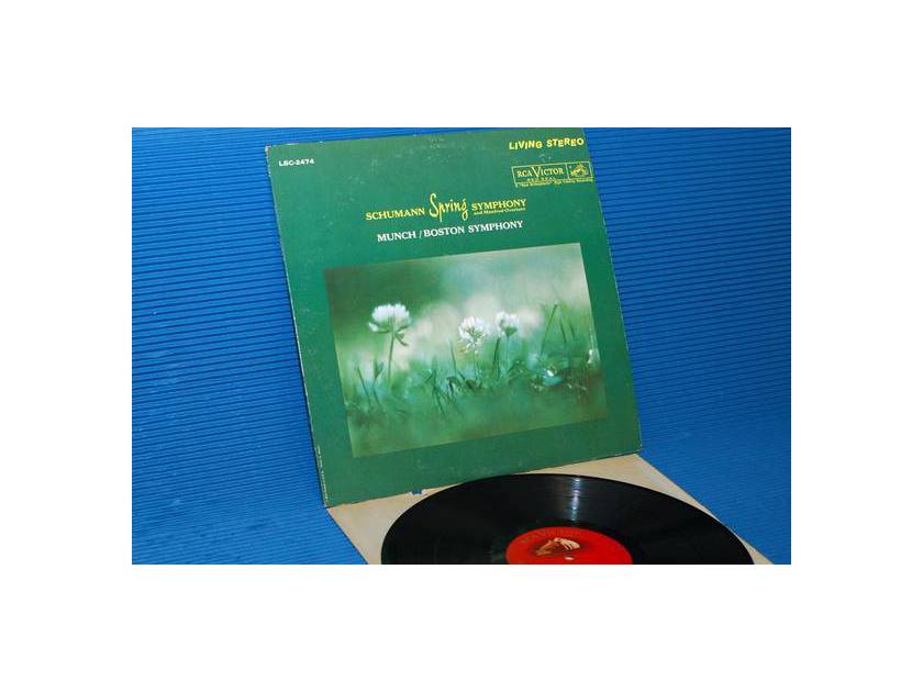SCHUMANN/Munch - - "Spring Symphony" - RCA 'Shaded Dog' 1961 1st pressing