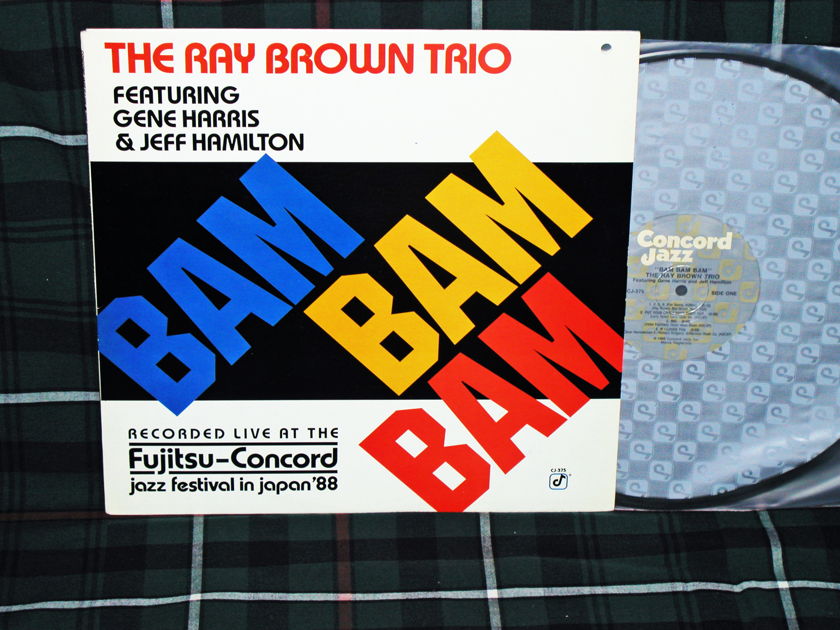 Ray Brown Trio - BAM BAM BAM  Concord CJ-375