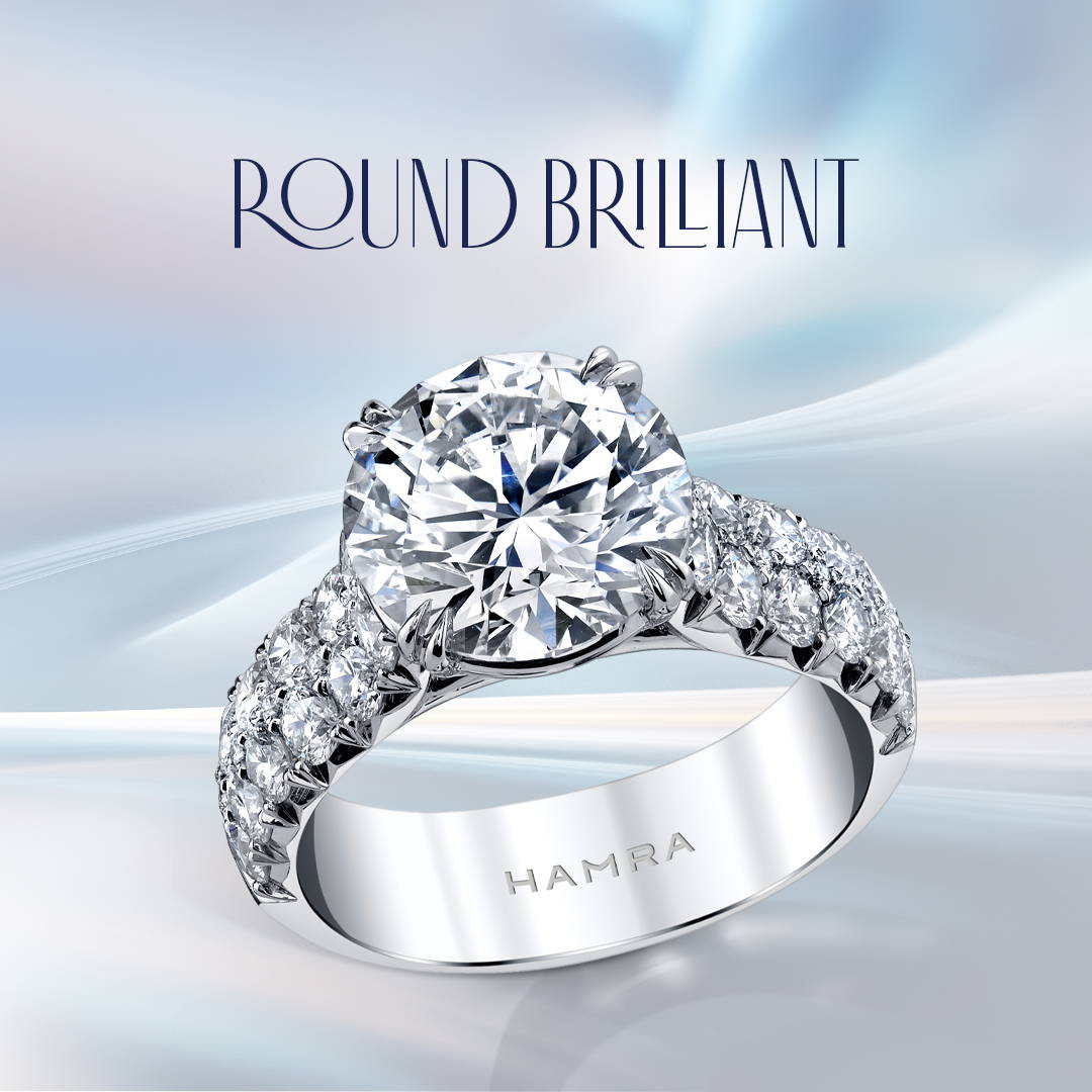 round brilliant cut diamond ring