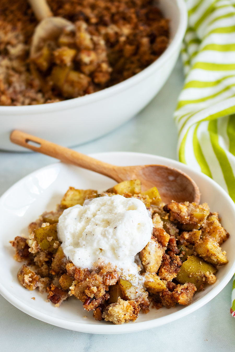 keto apple crisp