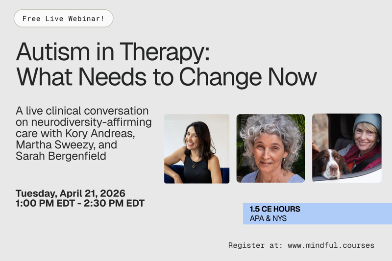 Autism in Therapy: What Needs to Change Now