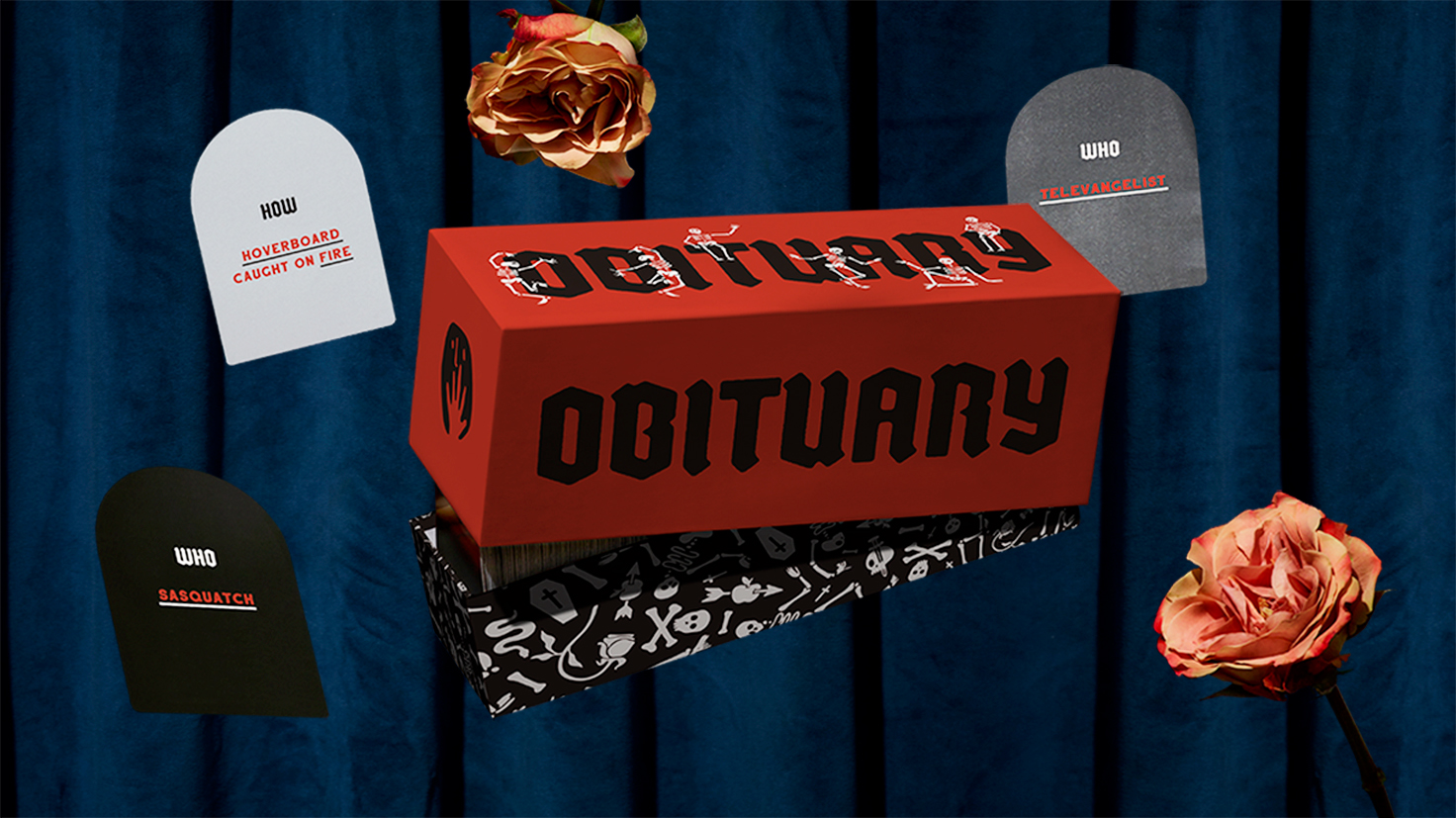 Helms Workshop’s Packaging Design for Obituary, the Game Is Where Quirkiness Meets Creativity
