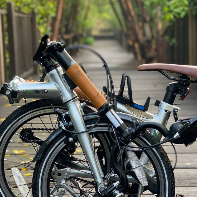 Brompton folding electric bike
