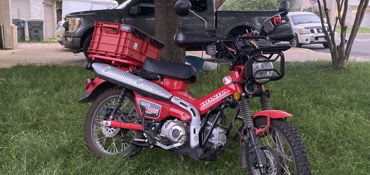 2021 HONDA TRAIL125 ABS motorcycle for rent near Kyle, TX