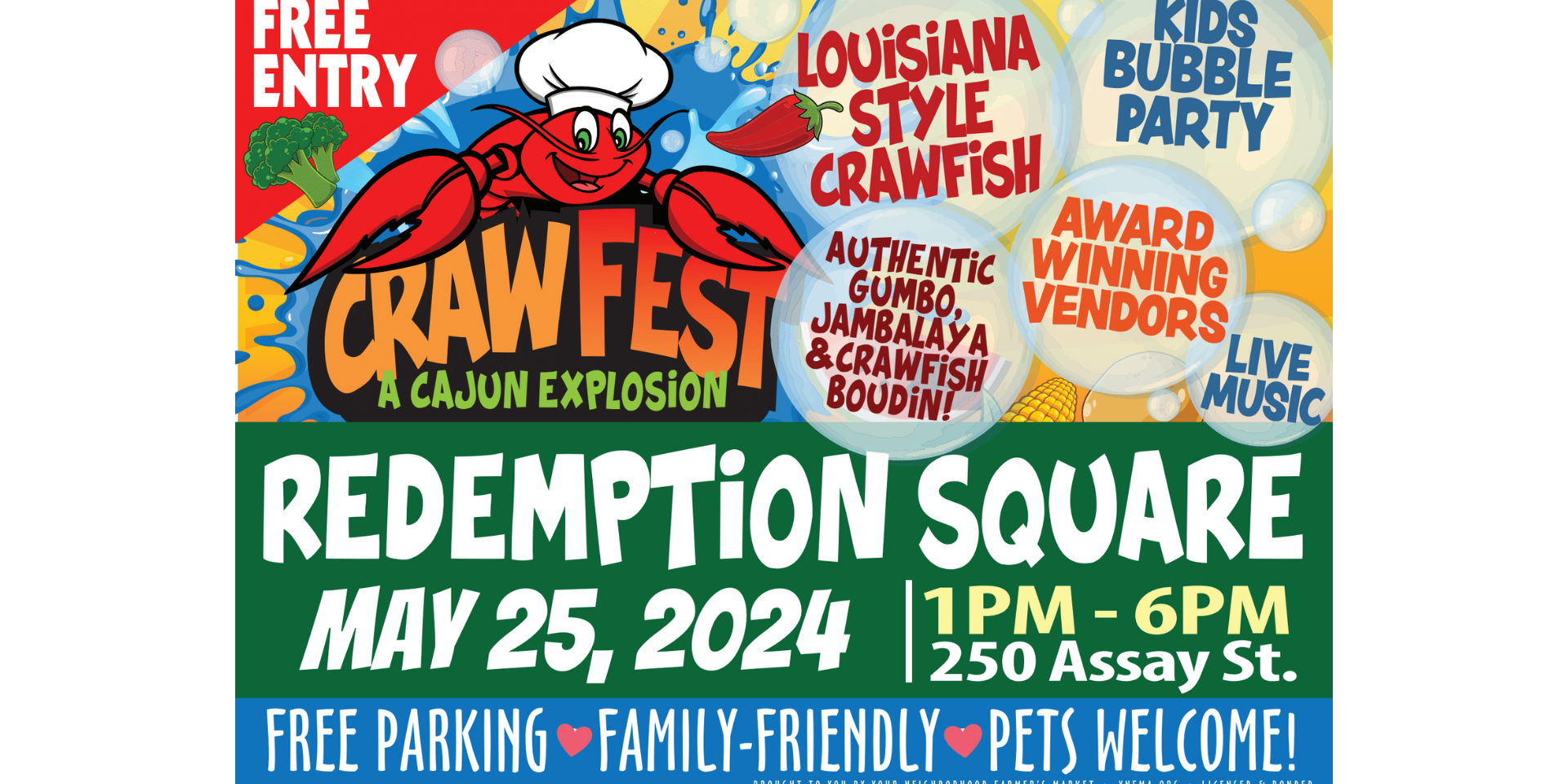 Redemption Crawfest 2024 promotional image