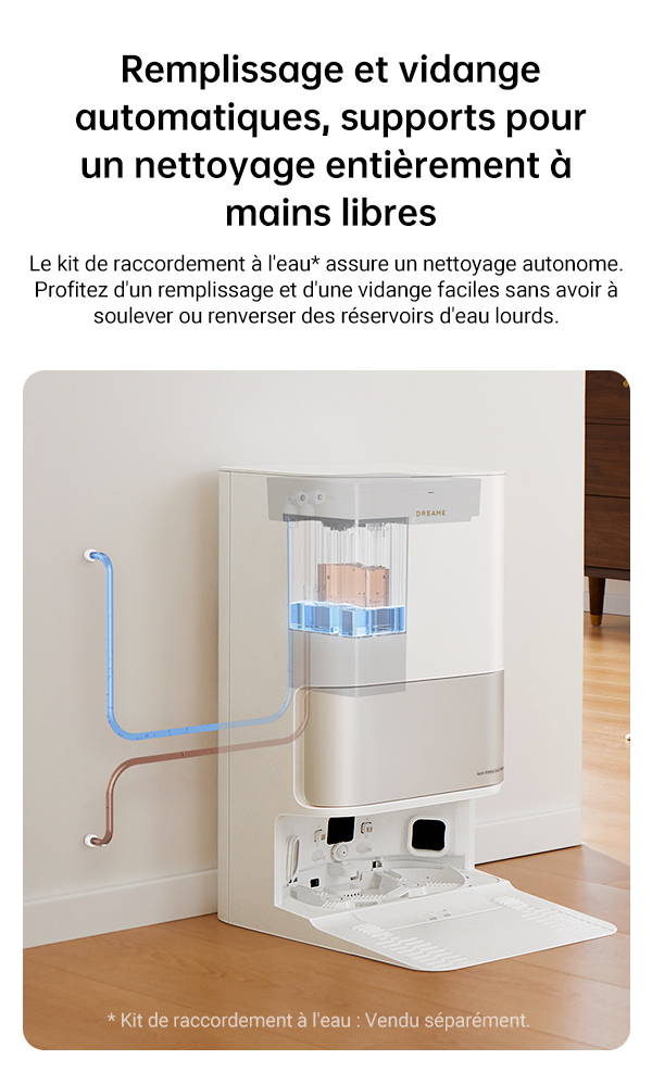 L20 Ultra/L20 Ultra Complete Kit de raccordement d'eau pour remplissag –  Dreame France