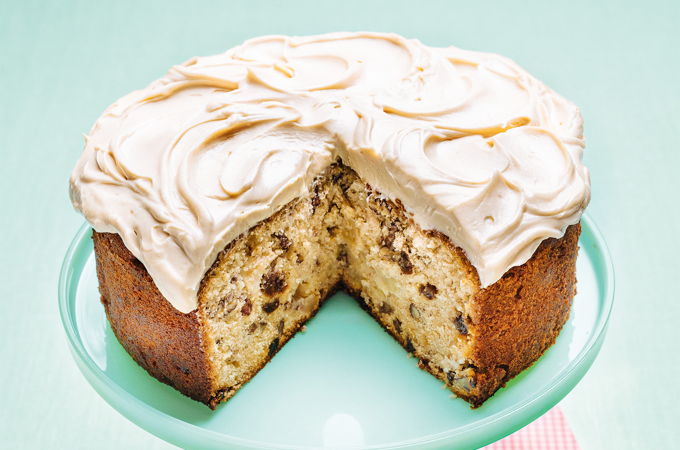 Apple, Pecan and Raisin Cake