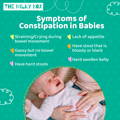 Symptom of Constipation in babies | The Milky Box