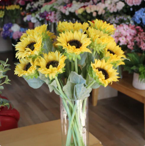 Real Touch Sunflowers in Water - Realistic Artificial Flowers - Image 6