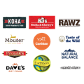 Brands included for the Dry Food Deals for upto $8 OFF 