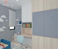 stellancer-design-studio-contemporary-minimalistic-modern-scandinavian-malaysia-penang-bedroom-kids-3d-drawing