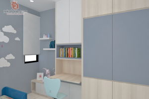 stellancer-design-studio-contemporary-minimalistic-modern-scandinavian-malaysia-penang-bedroom-kids-3d-drawing